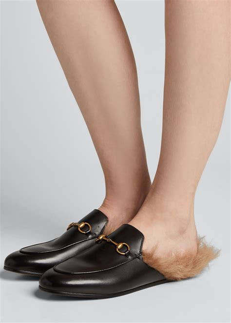 faux gucci fur mules|gucci princetown mule outfits.